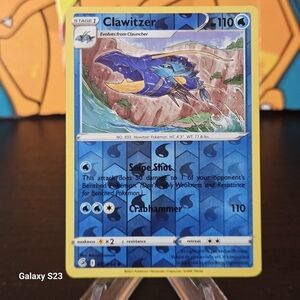 Clawitzer 075/264 Pokémon TCG Reverse Holo